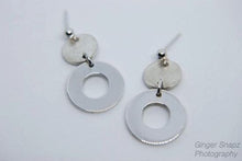 Load image into Gallery viewer, 'Going Solo' Silver Drop Earrings
