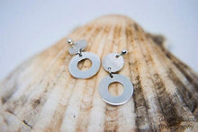 Load image into Gallery viewer, 'Going Solo' Silver Drop Earrings
