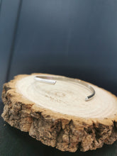 Load image into Gallery viewer, 2 Tone Silver Bangle
