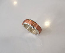 Load image into Gallery viewer, Silver And Copper Band
